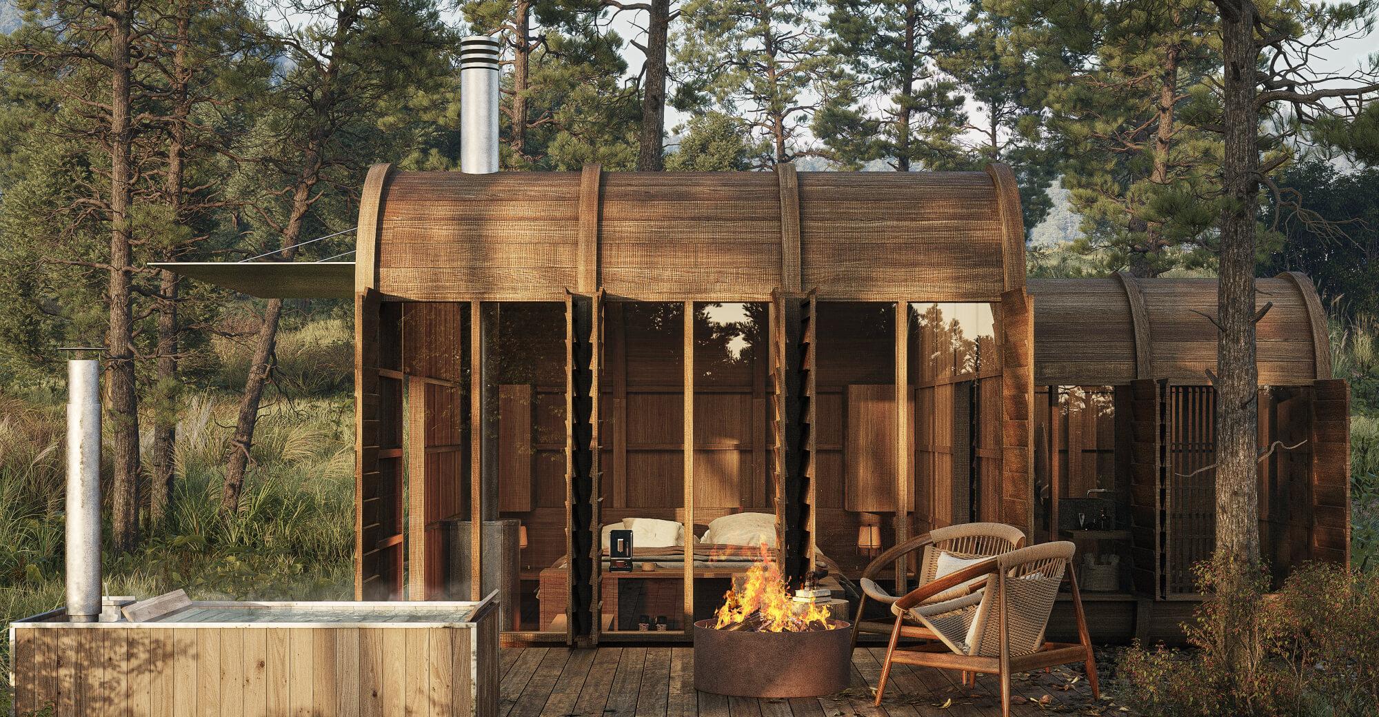 <span className='videoSpace'>P FRAME</span> </br> $1’400’000 MXN_INSTALLED_PLUS TEXTILES_AND_FREIGHT_ </br> 40M2_ONE BEDROOM_ONE FULL BATHROOM_HOT TUB_TERRACE_ </br> FIREPIT_CHIMNEY_ 